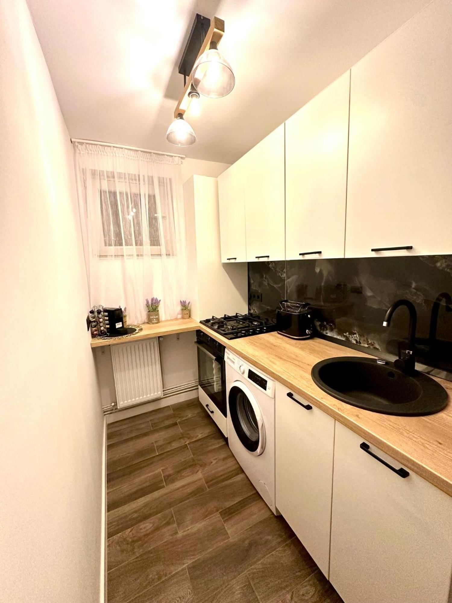 Evelyn Apartment Bistriţa エクステリア 写真